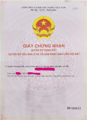 Chính chủ bán 7.560m² đất CLN xã Bàu Hàm (Sông Thao - Trảng Bom cũ) – sổ riêng – Đường xe hơi – 4,5 tỷ TL