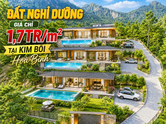 Đất Hòa Bình vị trí có thế mạnh của nghỉ dưỡng ,và đầu tư sinh lời..