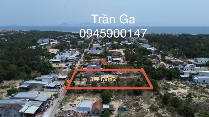 Bán  3171m² tại xã Bình Dương,nằm giữa Casino Và vinpearl nam Hội An