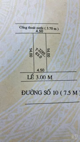Bán nền đường số 10 KDC Diệu Hiền, P. Hưng Phú, TP Cần Thơ.