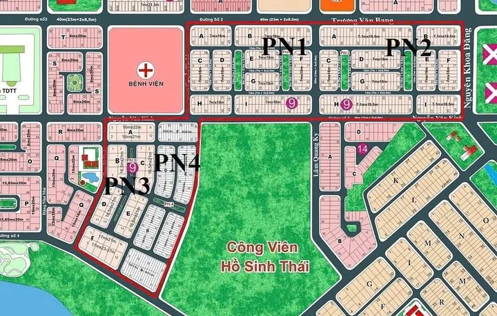 Hàng hiếm đất Phú Nhuận 1 - 2- 4 giá tốt nhất Thạnh Mỹ Lợi, sổ đỏ, vị trí đẹp, gần sông và công viên (0989373766)