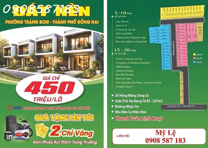 🔥 ĐẤT GIANG ĐIỀN – GIÁ CHẠM ĐÁY, SỔ RIÊNG TỪNG NỀN 🔥
