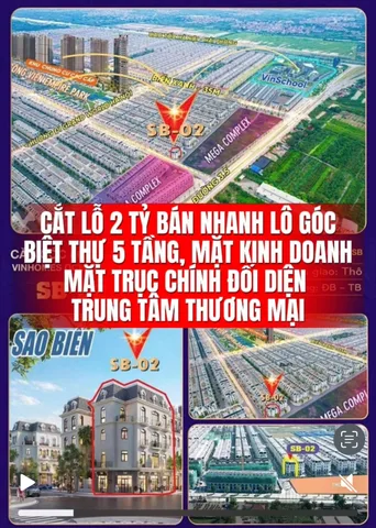 VIP
👑👑👑 CẮT LỖ 2 TỶ BÁN NHANH LÔ GÓC, BIỆT THỰ 5 TẦNG MẶT KINH DOANH, MẶT TRỤC CHÍNH ĐỐI DIỆN TRUNG TÂM THƯƠNG MẠI. Bất động sản dòng tiền