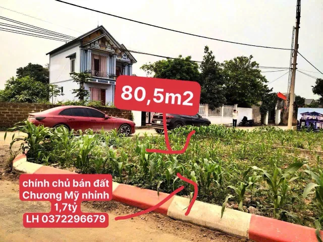 Chính chủ bán đất Chương Mỹ  giá nhỉnh 1tỷ7