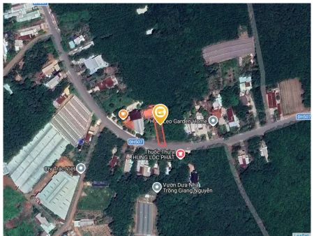 Bán đất 590m² có sẵn 100m² thổ cư ngang 10m tại Xã Phước Thành