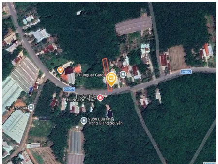 Bán đất 578.5m² có sẵn 100m² thổ cư ngang 10m giá 690 triệu tại Xã Phước Thành