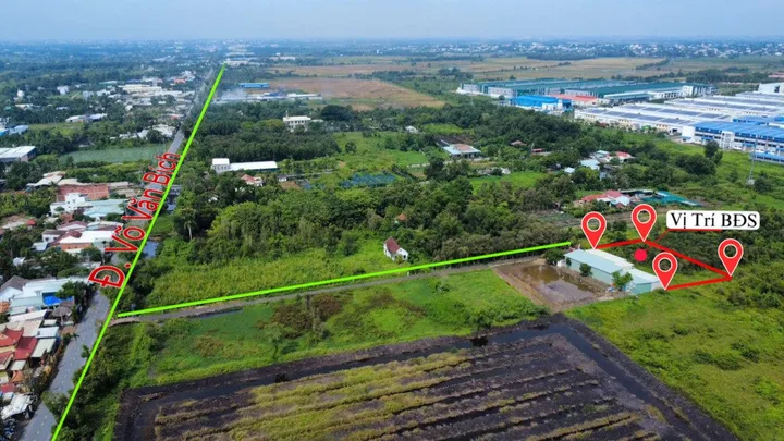 Bán đất 1000m² ngang 40m giá 4.7 tỷ 1 Sẹc đường Võ Văn Bích, Xã Bình Mỹ