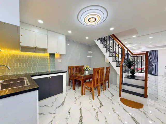 🎯  Nhà 4 tầng- HXH thông- Nguyễn Văn Khối- 76m2- Giá 7 tỷ 5