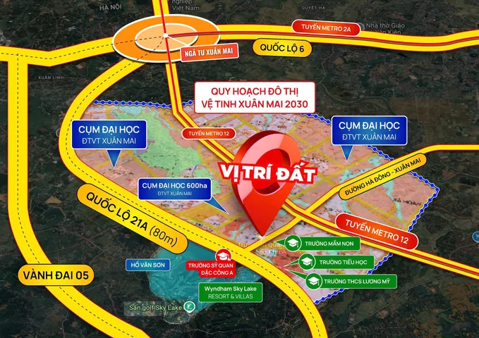 🔥 CƠ HỘI SỞ HỮU ĐẤT GIÁ TỐT TẠI Xuân Mai – TIỀM NĂNG TĂNG GIÁ RÕ RỆT
