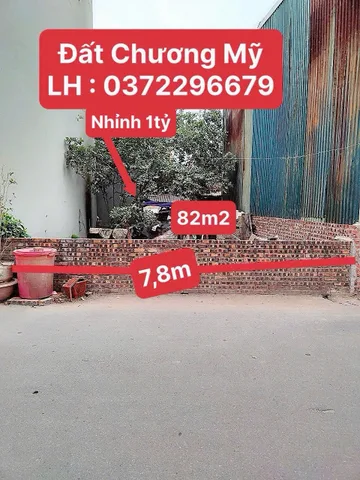 Chính chủ bán đất Chương Mỹ giá nhỉnh 1 tỷ