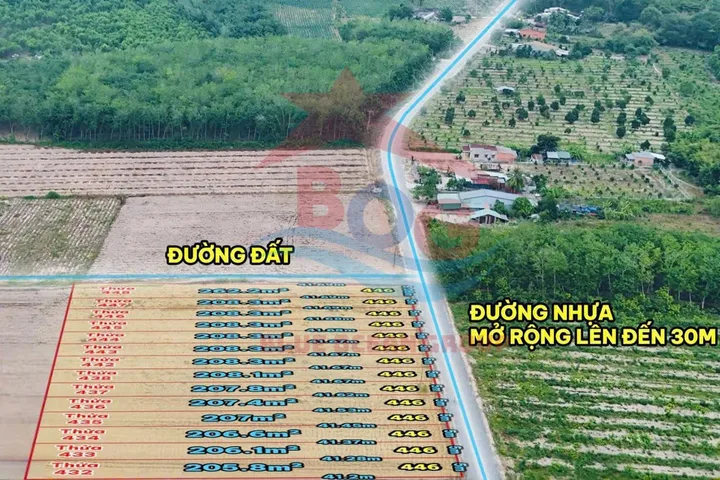 MẶT TIỀN NHỰA 30M ĐẤT NỀN HÒA HỘI - TÂY NINH GIÁ CỰC SỐC
