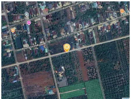Bán đất 123.4m² có sẵn 60m² thổ cư ngang 5m giá 990 triệu tại Phường Tân An
