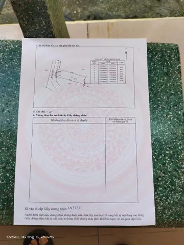 Đất Củ Chi Giá Tốt – Bán đất xã Thái Mỹ ngang 6m giá chỉ 1 tỷ 350