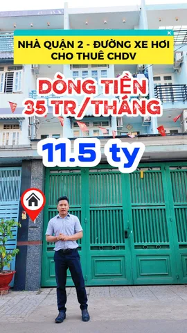 BÁN NHÀ BÌNH TRƯNG TÂY, QUẬN 2 - 94M2 - 8PN - KINH DOANH CHDV 35 TR/THÁNG - 11.5 TỶ