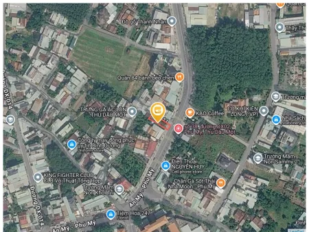 Bán đất 245m² có sẵn 160m² thổ cư ngang 8,7m giá 900 triệu tại Phường Bình Dương
