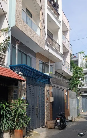 Nhà 4 tầng hẻm thông, gần Đại Học Văn Hiến Âu Cơ, 4.65 tỷ