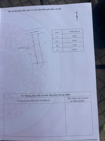 Bán đất 527.7m² có sẵn 80m² thổ cư ngang 10m giá 2.55 tỷ tại Phường Tân An
