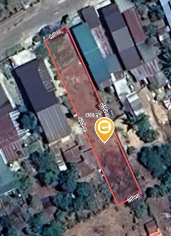 Bán đất 427.3m² có sẵn 200m² thổ cư ngang 8.0m giá 970 triệu tại Xã Ea Nuôl