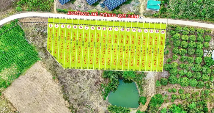 Bán đất 145m² có sẵn 60m² thổ cư ngang 5m giá 159 triệu tại Xã Ea Kar
