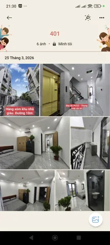 CHDV giá rẻ 4tr: 1PN + Bếp, Ban công, Thang máy - Ngay chợ Thạnh Xuân