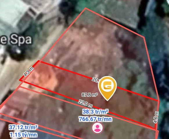 Bán đất 87.8m² có sẵn 80m² thổ cư ngang 5.0m giá 4 tỷ tại Phường Buôn Ma Thuột