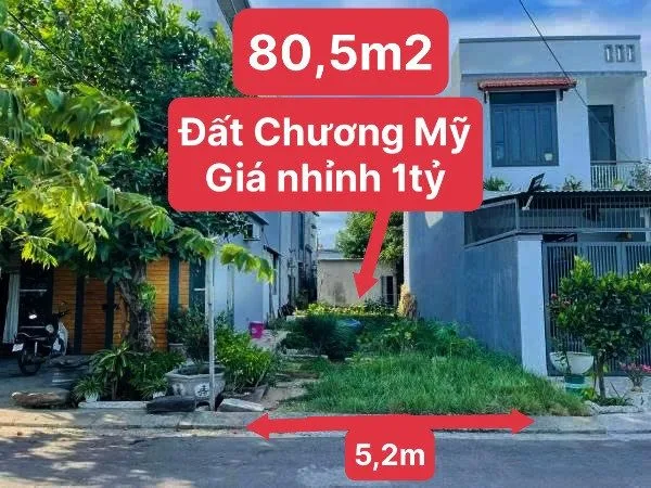 🔥 CHÍNH CHỦ BÁN ĐẤT CHƯƠNG MỸ – 80,5m² – Ô TÔ ĐỖ CỬA 🔥