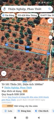 Bán đất 1000m² ngang 10m giá 3 tỷ tại Phường Mũi Né