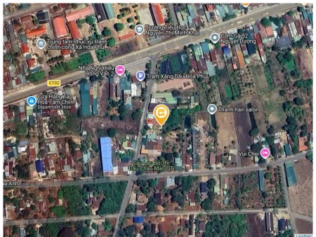 Bán đất 127.8m² có sẵn 50m² thổ cư ngang 5m giá 1.2 tỷ tại Xã Hòa Phú