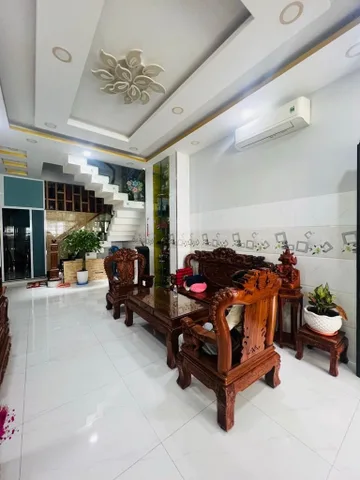 BÁN NHÀ MẶT TIỀN 7M AN LẠC A BÌNH TÂN 76M2 8.9 TỶ 4 TẦNG XE HƠI NGỦ