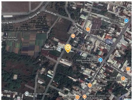 Đất Củ Chi Giá Tốt – Mặt tiền trung tâm thị trấn giá 2 tỷ 600