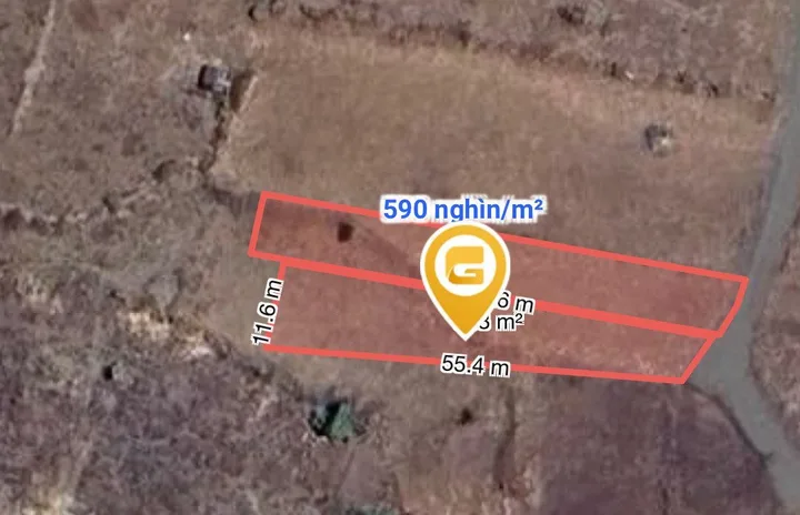 Bán đất 503.3m² ngang 11.6m giá 280 triệu tại Phường Buôn Ma Thuột