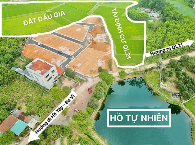 🚨 SỐC! 150M RA QL21A MỞ RỘNG 80M – ĐẤT SÁT DỰ ÁN ĐẤU GIÁ ĐÒNG MÔ LAKE SIDE - MUA LÀ THẮNG 🚨