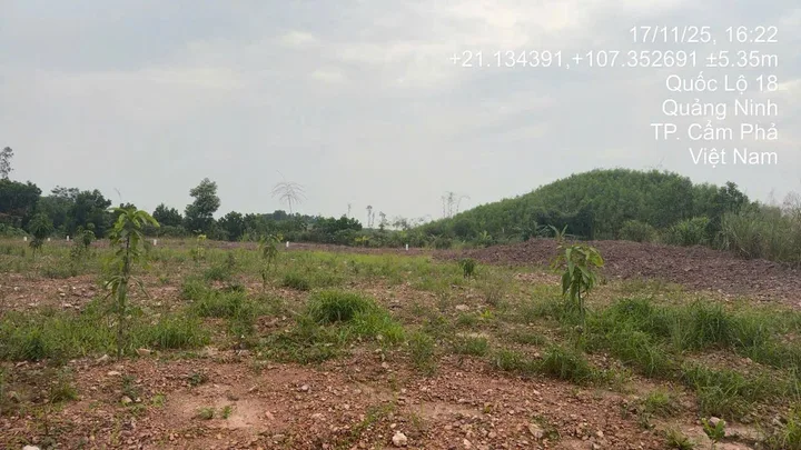CHÍNh CHỦ CẦN BÁN NHANH ĐẤT MẶT ĐƯỜNG QUỐC LỘ 18 –  XÃ MÔNG DƯƠNG, CẨM PHẢ, QUẢNG NINH