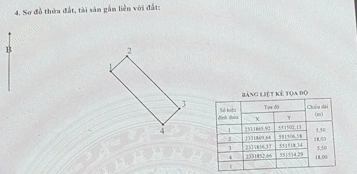 Bán đất 99m² full thổ cư ngang 5.5m giá 4.55 tỷ tại Xã Đại Đồng