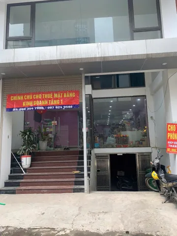 CHÍNH CHỦ CHO THUÊ MẶT BẰNG KD + CĂN HỘ – MỸ ĐÌNH, NAM TỪ LIÊM, HÀ NỘI