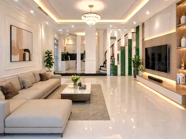 BIỆT THỰ MINI NGAY AN DƯƠNG VƯƠN.G - KDC LÊ THÀNH - ÔTÔ VÀO NHÀ NGỦ - NGANG KHỦNG 8M