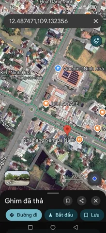 Bán đất 1100m² full thổ cư ngang 20m giá 115 tỷ tại Phường Ninh Hòa