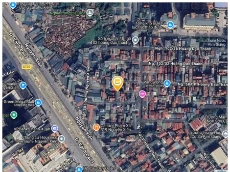 Bán nhà 42.7m² có sẵn 37m² thổ cư ngang 3.9m giá 8.1 tỷ tại Đường Nguyễn Xiển Phường Khương Đình