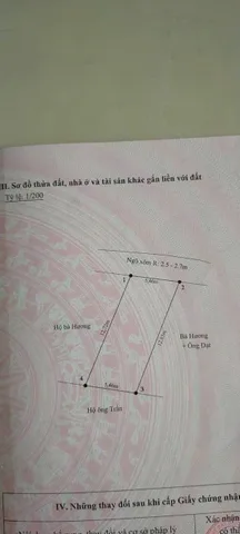 Bán 67.5 m Hoa Động ngõ ô tô, cách đường thôn 100 m.dân cư đông đúc . L/h:076.231.9990 em Thúy