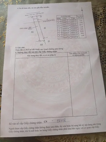 Bán đất 250m² có sẵn 60m² thổ cư ngang 6m giá 1.2 tỷ tại Xã Hòa Phú