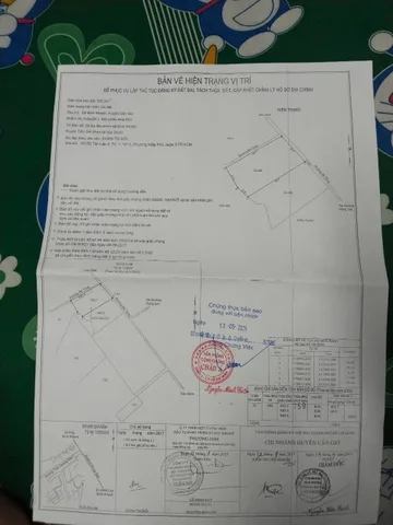 Bán đất 500m² có sẵn 300m² thổ cư ngang 10m giá 7.5 tỷ tại Xã Bình Khánh