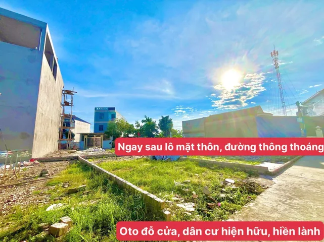 ❌❌GIẢM 200tr_BÁN NHANH❌❌
L/h:076.231.9990 em Thúy 
Lô đất đẹp ngay Ngã Tư Quán Nạo Hoà Bình gần dự án Vlasta đình đám
✅60m2 ngang bề thế 5,4m nở hậu tài lộc
✅Ngay sau 1 nhà mặt thôn đường thông thoáng )

💰💰💰Giá siêu sốc 1tỷ4$$ (Đất đẹp, dân lành, tư