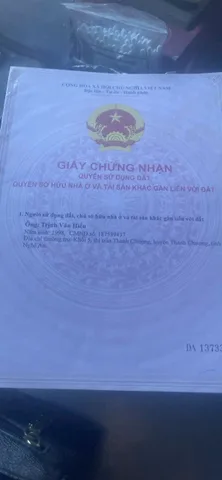 Chính chủ cần bán lô đất đẹp, vuông vức, 1035m2, ngang 20m đường nhựa, giá 2tỷ9 tại Hoà Hiệp, Xuyên Mộc