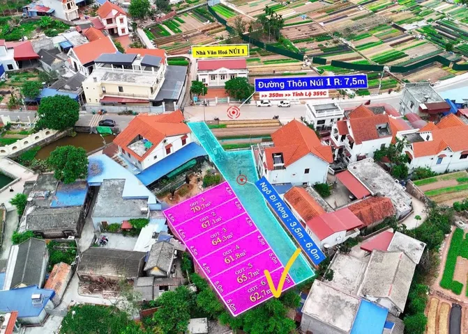 🚀🚀🚀Chào bán 1 siêu phẩm tại Núi 2 thủy đường ( đà Lạt thu nhỏ) .l/h:076.231.9990 em Thúy 
-☃️Vị trí : nằm cạnh khu đô thị Văn Phú valasta Thuỷ nguyên
Lưng tựa núi, cao, thoáng, mát
-🚴🏻‍♂️Hướng đông, tài Lộc, phúc thọ
-👩🏻‍🦯Diện tích đất: 62,7 m vuông
