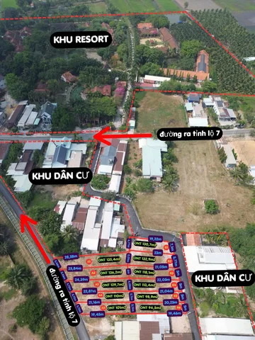 Đất Củ Chi Giá Tốt – Em mới ra vài lô SHR mặt tiền đường nhựa Trung Lập Thượng, giá từ 1 tỷ 300