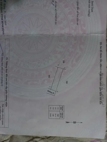 109 mét vuông, Full thổ cử, gần Cụm công nghiệp Tam Quan, Gần chợ Tam Quan, Gân Trường học, cách UBND không xa, Khu dân cư đông đúc