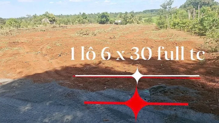 Bán đất 5736.8m² có sẵn 100m² thổ cư ngang 6.0m giá 300 triệu tại Xã Ea Nuôl