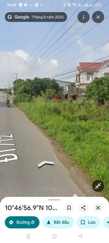 Bán Đất Ở Mặt Tiền DT 712 Tân Thuận Hàm Thuận Nam Bình Thuận, ngang 5 m dài 42 m có 60 m2 thổ cư