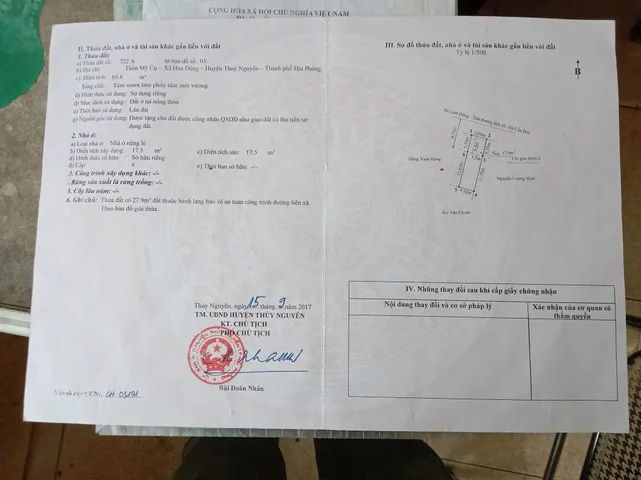 Bán lô đất  mặt đường 203 Hoa Động nay phường Thuỷ Nguyên.l/h:076.231.9990 em Thúy 

-Diện tích 85m tuyến đường 203 kinh doanh buôn bán sầm uất