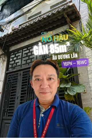 NHÀ 5 TẦNG GẦN 85m², NHỈNH 12 TỶy, CH.151 – ĐẶNG CHẤT, 16 PHÒNG, DÒNG TIỀN 50TR/THÁNG, ALO-O918-846-6O8